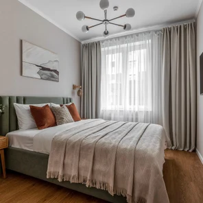 Уютная квартира в экостиле на Лесном проспекте